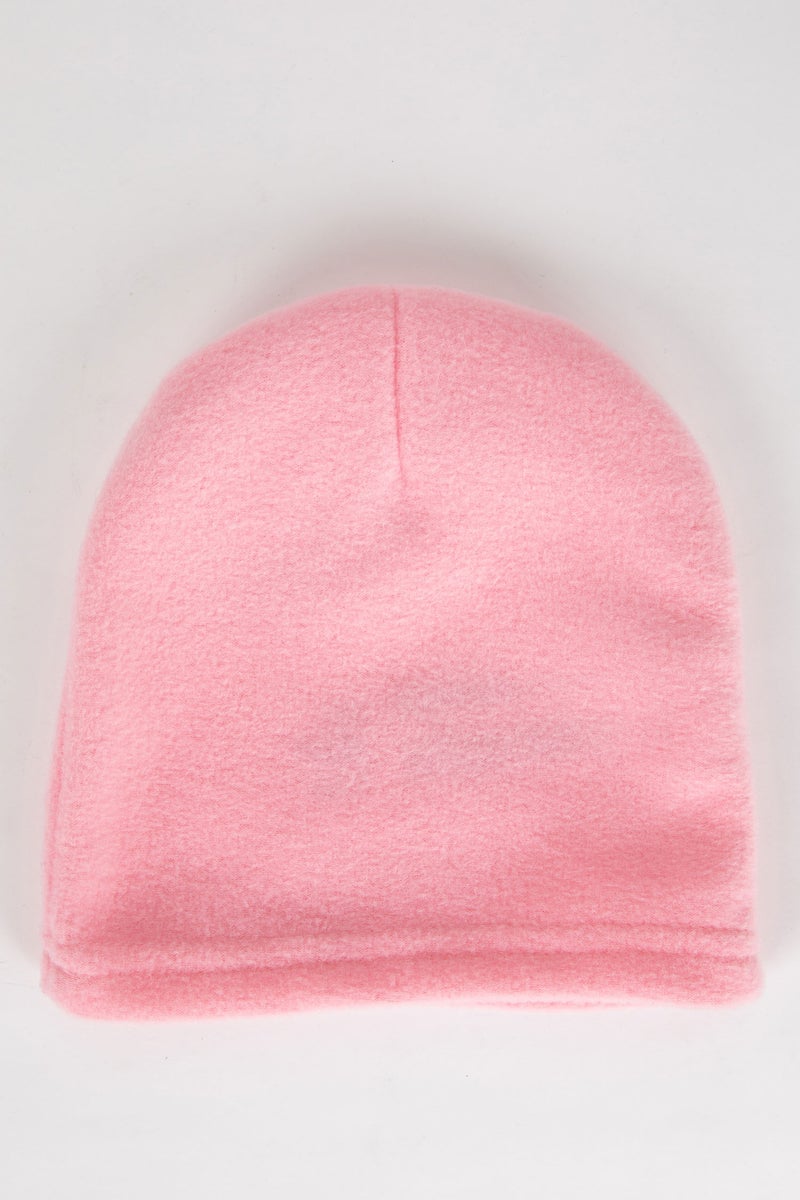 DeFacto Baby Girl 2 Piece Fleece Scarf Beret Set - Image 5