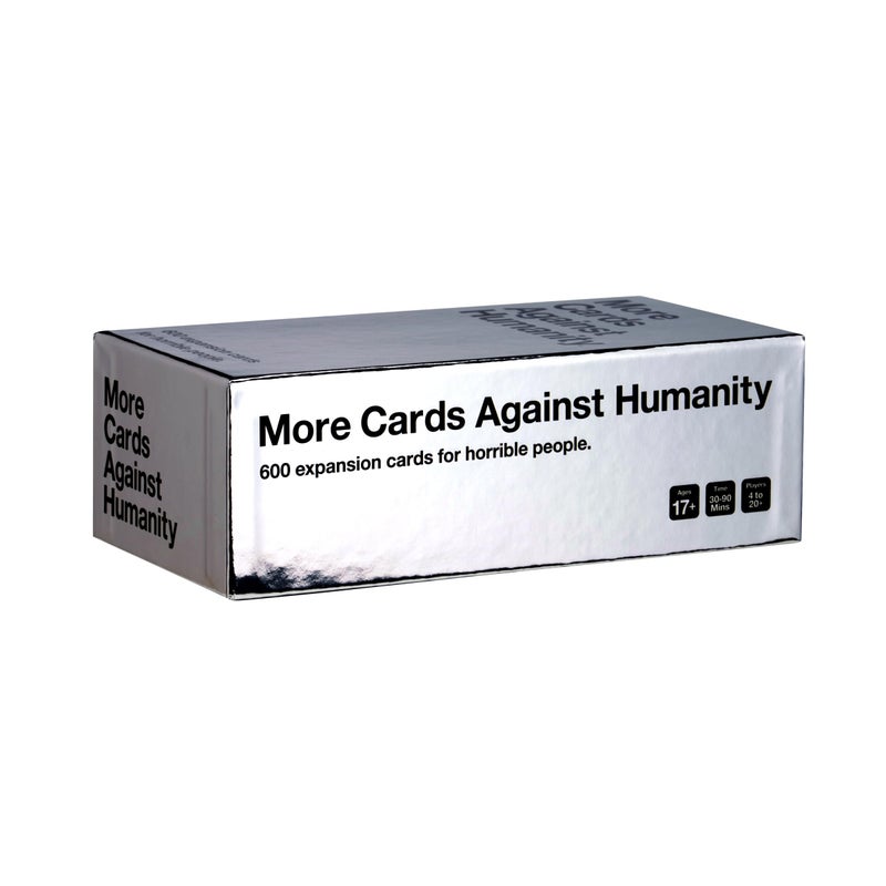 Cards Against Humanity بطاقات أكثر ضد الإنسانية • 600 بطاقة توسيع أساسية • تشمل أفضل البطاقات من الصناديق الحمراء والزرقاء والخضراء - Image 2