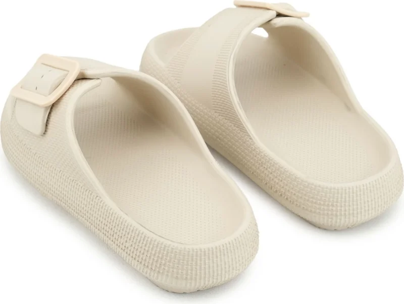 Gezer Women's Summer Single Buckle Adjustable Eva Bathroom Garden Pool Beach Slippers