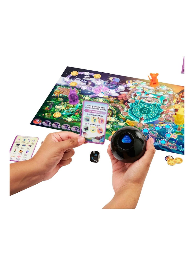 Mattel Games Magic 8 Ball Board Games, Magical Encounter Cooperative Board Game with Magic 8 Ball Original for 2-4 Players, Family Game Night - Image 3