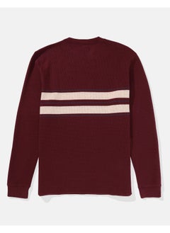 American Eagle Color Block Crew Neck Sweatshirt  - Image 2