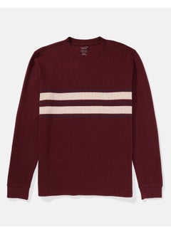 American Eagle Color Block Crew Neck Sweatshirt  - Image 4