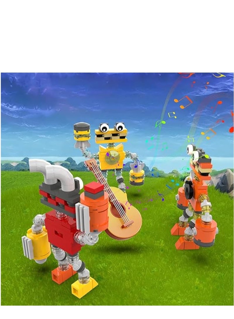 248 pcs  My Singing Monsters Combination Educational Fun Collectible Action Figure Set Building Blocks Toy - Image 2