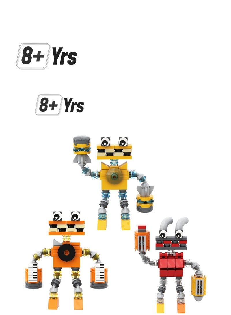 248 pcs  My Singing Monsters Combination Educational Fun Collectible Action Figure Set Building Blocks Toy - Image 1