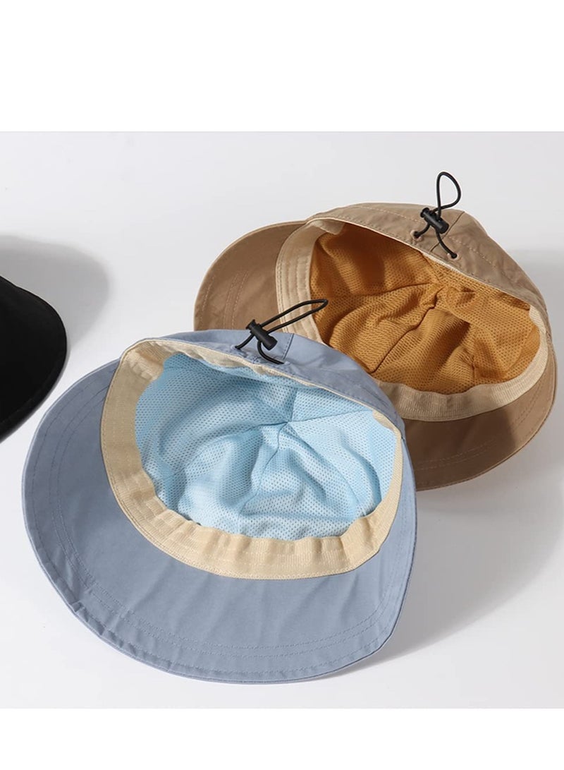 SYOSI Fishman Hat, Women's Sun Hat with UV Protection, Wide Brim Sun Hat, Fishing Hat Cap, Hats Summer Women Bucket, for Summer Travel Beach Hiking Fishing - Image 4