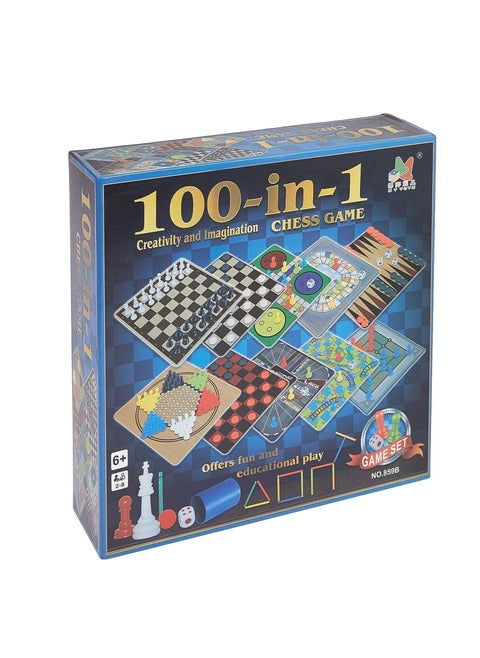 100-In-1 Creativity And Imagination Chess Game Set