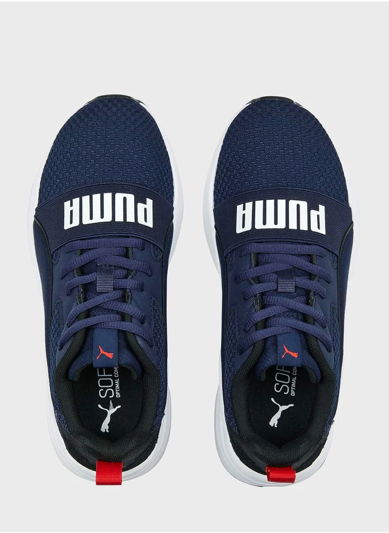 PUMA Youth Wired Run Pure