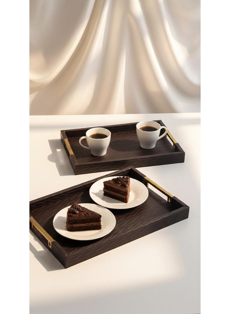 Luxury serving tray set - Image 2
