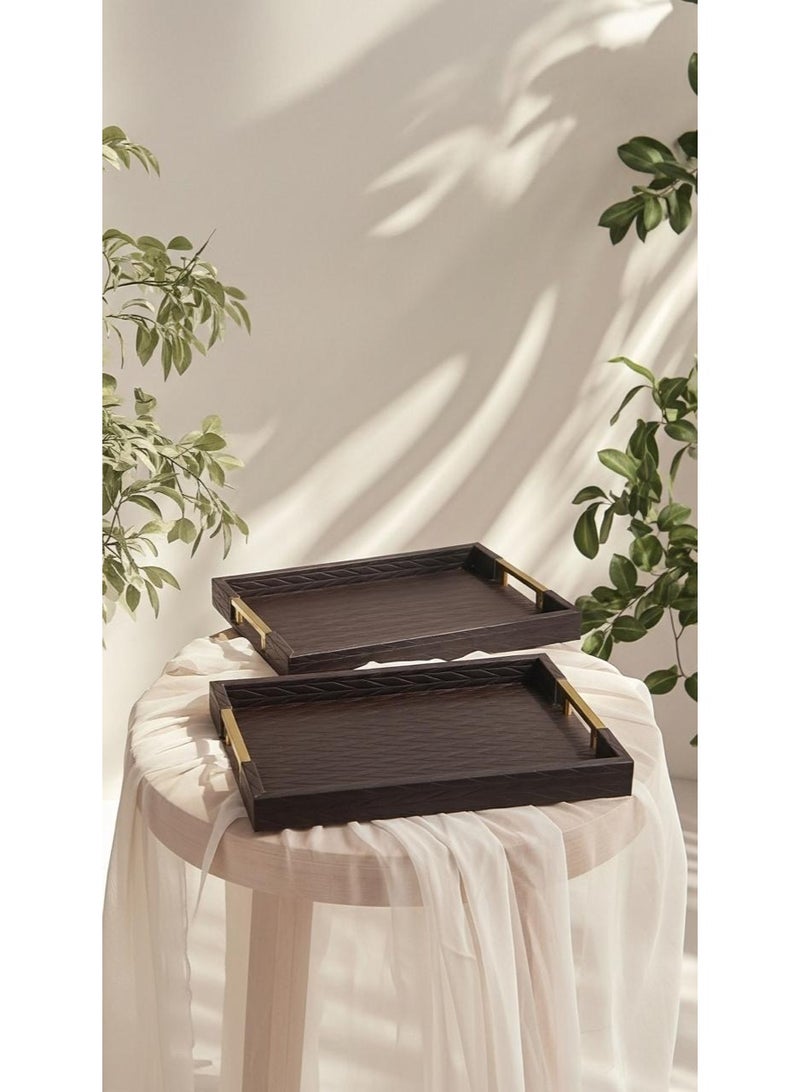 Luxury serving tray set - Image 5