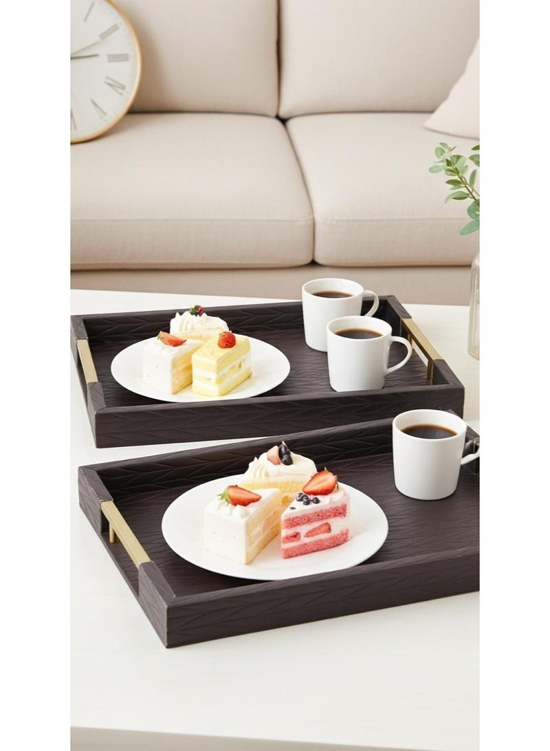 Luxury serving tray set - Image 3