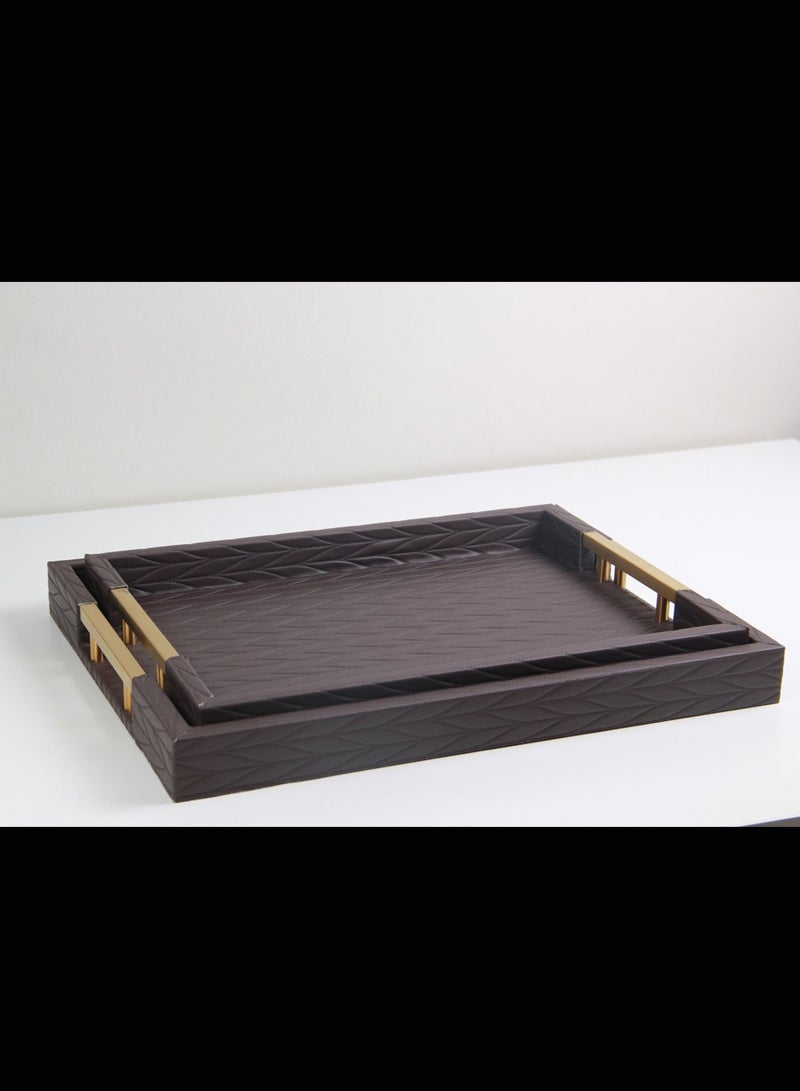 Luxury serving tray set - Image 4