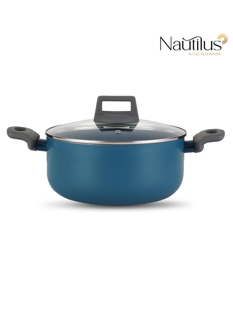 nautilus Nautilus  Casserole 28 x 12Cm With G Lid, Scratch and Abrasion Resistance  - Image 1