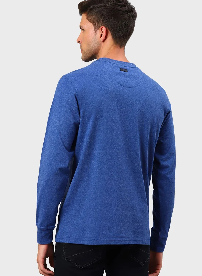 bhpoloclub Logo Crew Neck T-Shirt