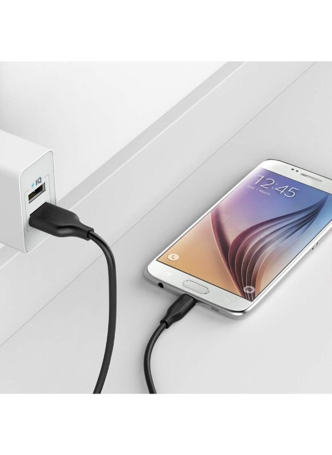 ماركة غير محددة - كيبل باور لاين مايكرو USB بطول 2 متر، للهواتف المحمولة و لشحن يد سوني 4 - Image 1