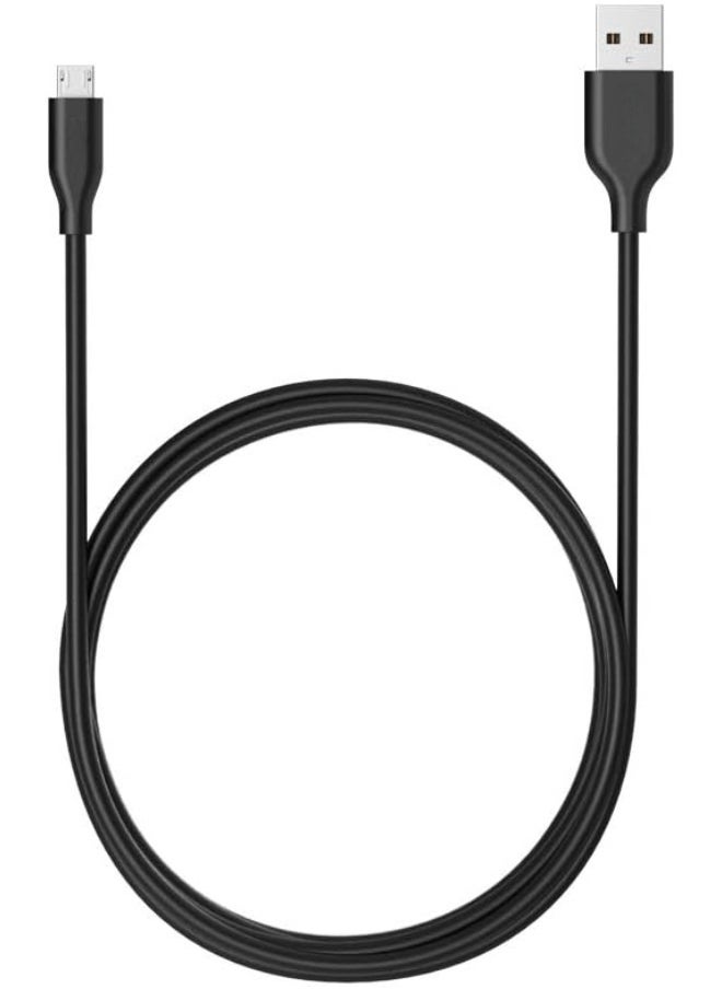 ماركة غير محددة - كيبل باور لاين مايكرو USB بطول 2 متر، للهواتف المحمولة و لشحن يد سوني 4 - Image 1