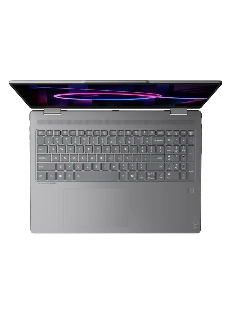 Lenovo Yoga 7 2-in-1 16" 2K LCD Touchscreen Laptop - Intel Core Ultra 7, 16GB RAM, 512GB Storage, Windows 11 Home, Luna Grey English LUNA GREY - Image 2