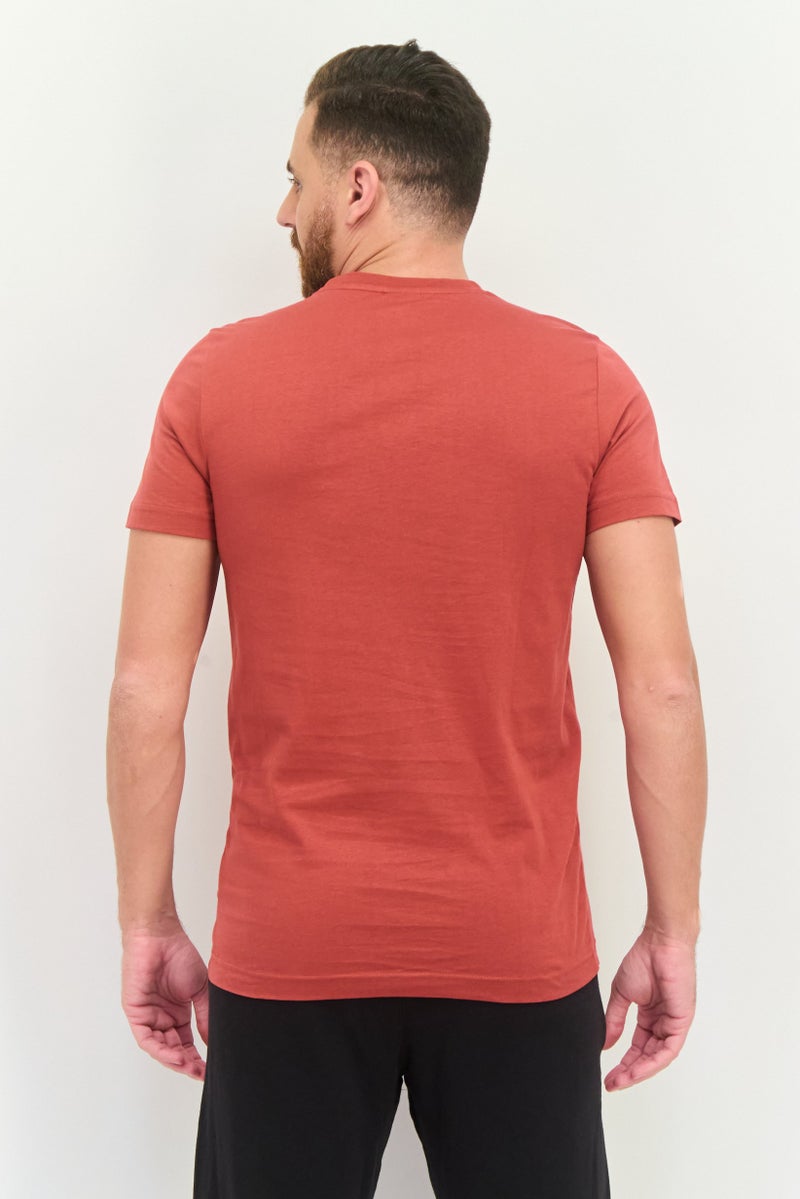 PUMA Men Sportswear Fit Short Sleeve Outdoor T-Shirt, Brown  - Image 3