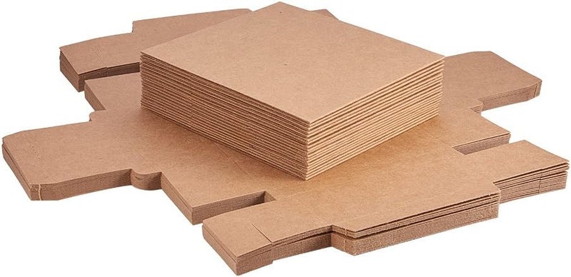 BENECREAT 20 Pack Kraft Paper Drawer Box Festival Gift Wrapping Boxes Soap Jewelry Candy Weeding Party Favors Gift Packaging Boxes - Brown (11.2x8.2x4.2cm) - Image 3