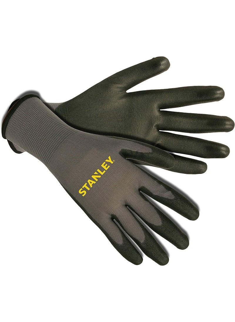 Cordova Stanley S69131 Touch Screen PolyurethaneCoated Machine Knit Nylon Gloves Large  - Image 1