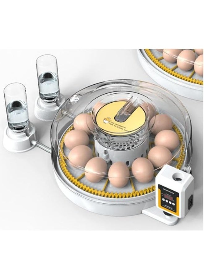 Neo Classic 12 chicken egg Incubator, Automatic egg turning, humidity water supply and temperature control incubator with egg testing Function- RB12