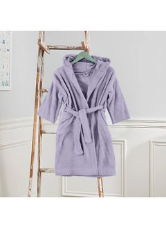 Daffodil (Lilac) Premium 10 Year Kids Hooded Bathrobe (120x124 Cm) Terry Cotton, Highly Absorbent and Quick dry, Hotel and Spa Quality Bathrobe for Boy and Girl-400 Gsm - pzsku/Z09A705472ED58F2D6EF0Z/45/_/1733474209/fe0c4594-5779-4309-8c6e-0a3934f7e4f4