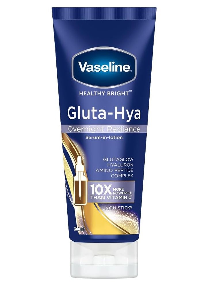 Gluta-Hya Overnight Radiance, Serum-In-Lotion - 200ml