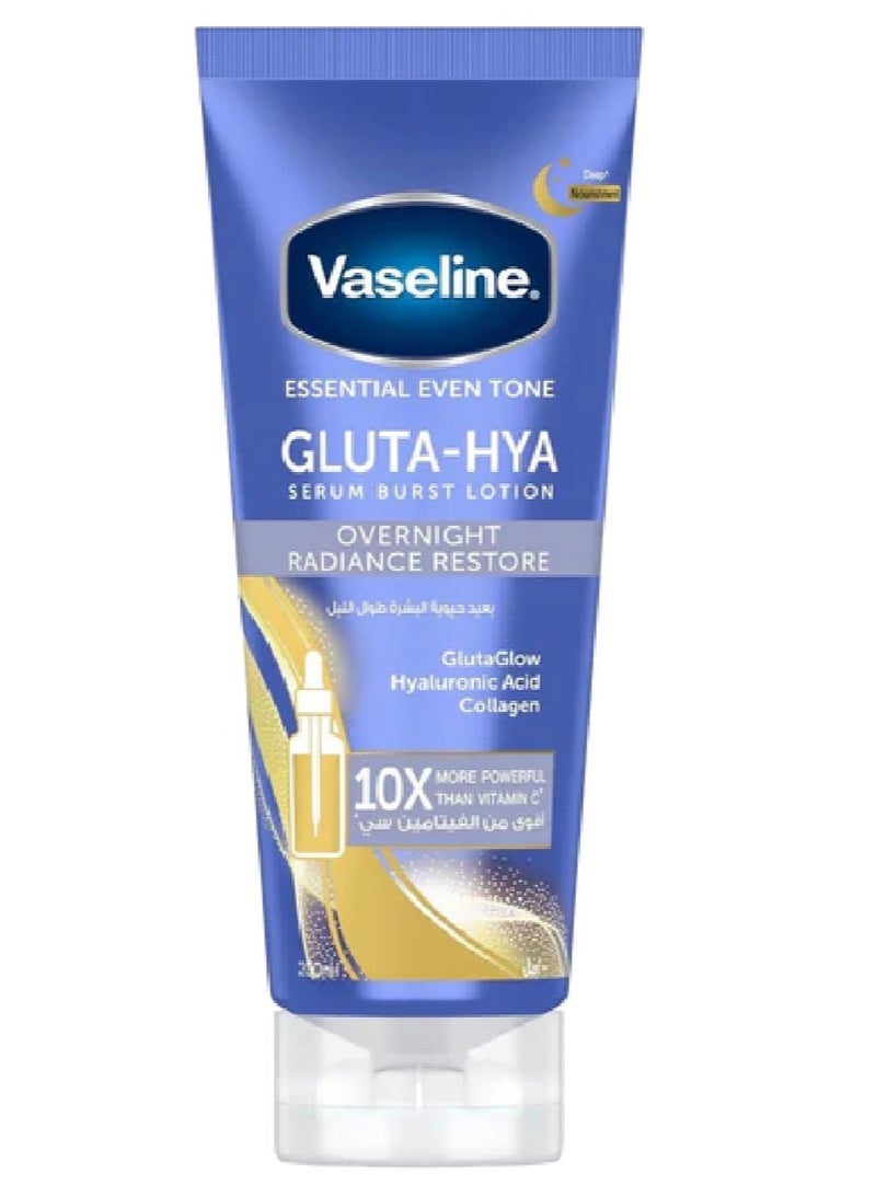 Vaseline Gluta-Hya Overnight Radiance, Serum-In-Lotion - 200ml - Image 1