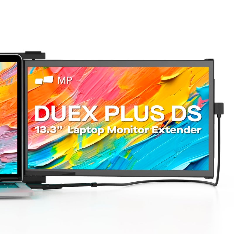 MP Portable Monitor for Laptops New Mobile Pixels Duex Plus DS 133 FHD 1080P Laptops Screen Extender USB TypeCHDMI Plug and Play Laptop Extended Monitor WindowsmacOSAndroidSwitch Compatible - Image 2