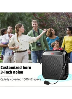 Generic Portable Amplifier, Rechargeable Teacher Microphone, MiNi Amplifier System, Classroom Microphone, Tour Guide, Yoga Outdoor  - Image 5