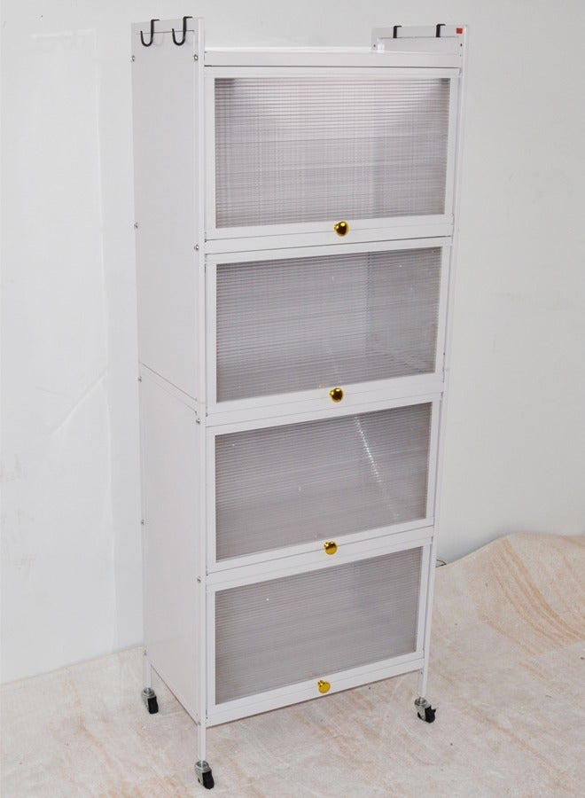 NKX 4 Tier Multifunctional Storage Cabinet  - Image 5