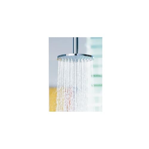 hansgrohe Raindance S 9-inch Showerhead Easy Install Modern 1-Spray RainAir Air Infusion with Airpower with QuickClean in Chrome, 27474001 - Image 2