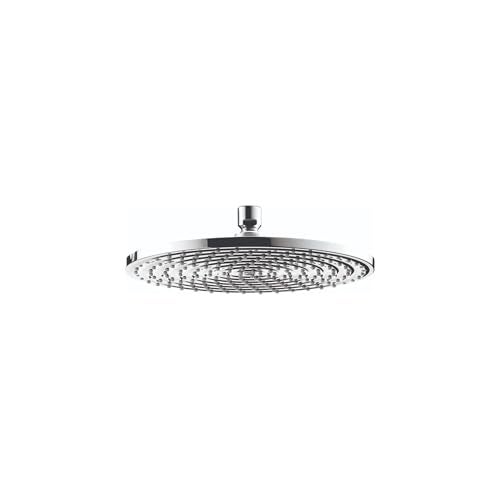 hansgrohe Raindance S 9-inch Showerhead Easy Install Modern 1-Spray RainAir Air Infusion with Airpower with QuickClean in Chrome, 27474001 - Image 1