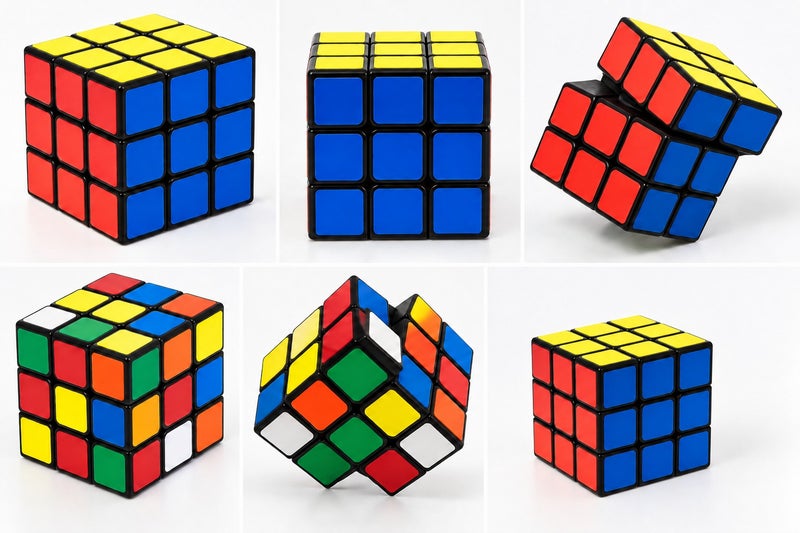 Rubik's Magic cube puzzle game for stress relief and early childhood educational development. - Image 2