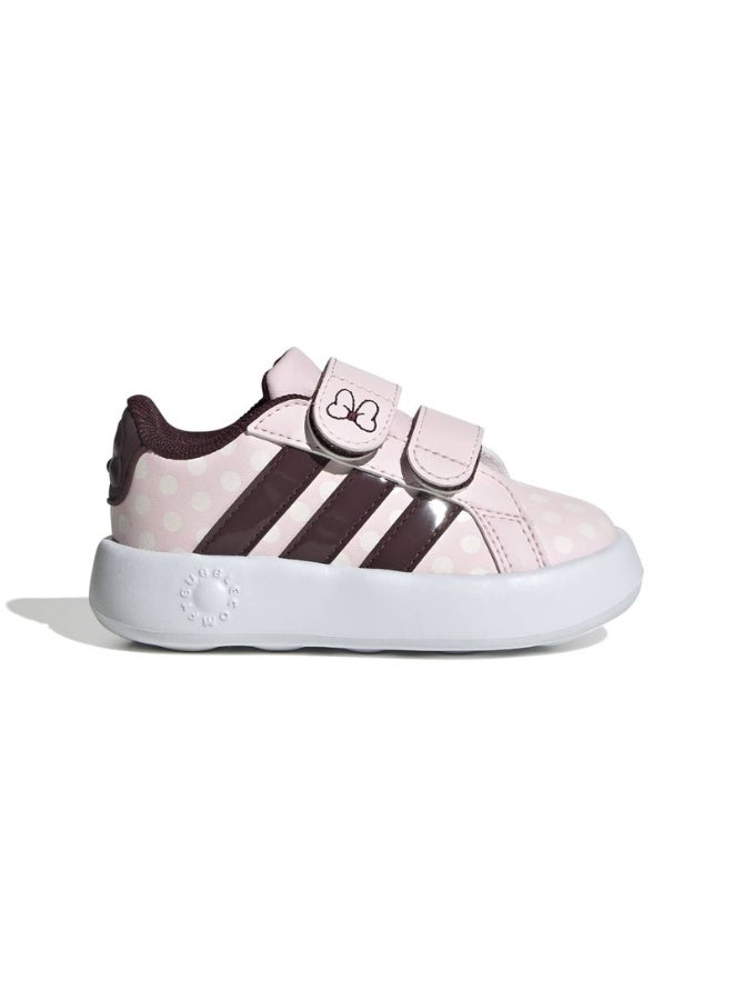 Adidas Grand Court Minnie Cf I Pink Sportswear Shoes For Infant 3K  - Image 3
