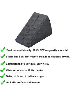 Arabest Calf Stretcher, Squat Wedge Block  Adjustable Non-Slip Squat Ramp Slant Board, Foam Foot Ankle Knee Stretcher Leg Extender for Heel Elevated Squat and Calf Raise,  Heavy Duty 3pcs  - Image 4