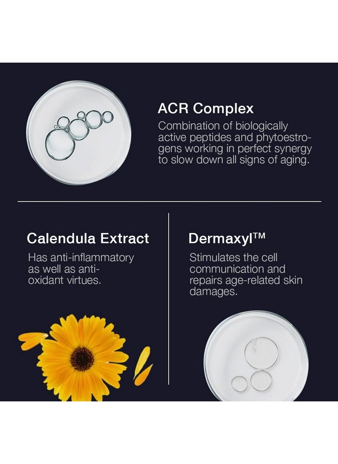 Exclusive Cellular Antiaging Cream Collagen Moisturizing Cream With Dermaxyl Acr Complex Vitamin C & E All Skin Types (1.7 Oz / 50 Ml)