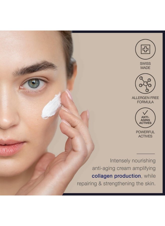 Exclusive Cellular Antiaging Cream Collagen Moisturizing Cream With Dermaxyl Acr Complex Vitamin C & E All Skin Types (1.7 Oz / 50 Ml)