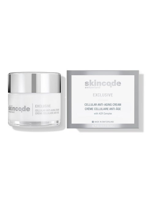 Exclusive Cellular Antiaging Cream Collagen Moisturizing Cream With Dermaxyl Acr Complex Vitamin C & E All Skin Types (1.7 Oz / 50 Ml)