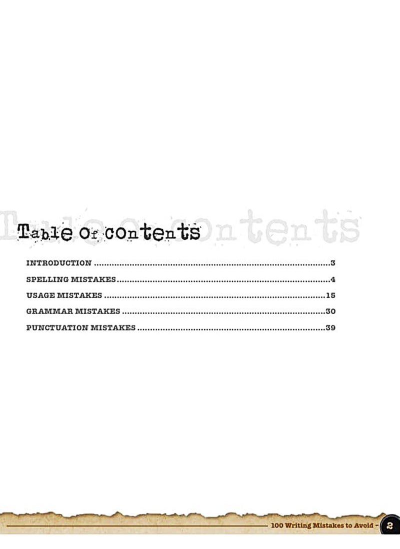 100 Writing Mistakes to Avoid: Your Ultimate Quick Guide to Spot and Correct Common Spelling, Grammar, Usage, and Punctuation Errors for Flawless English Writing  - Image 2