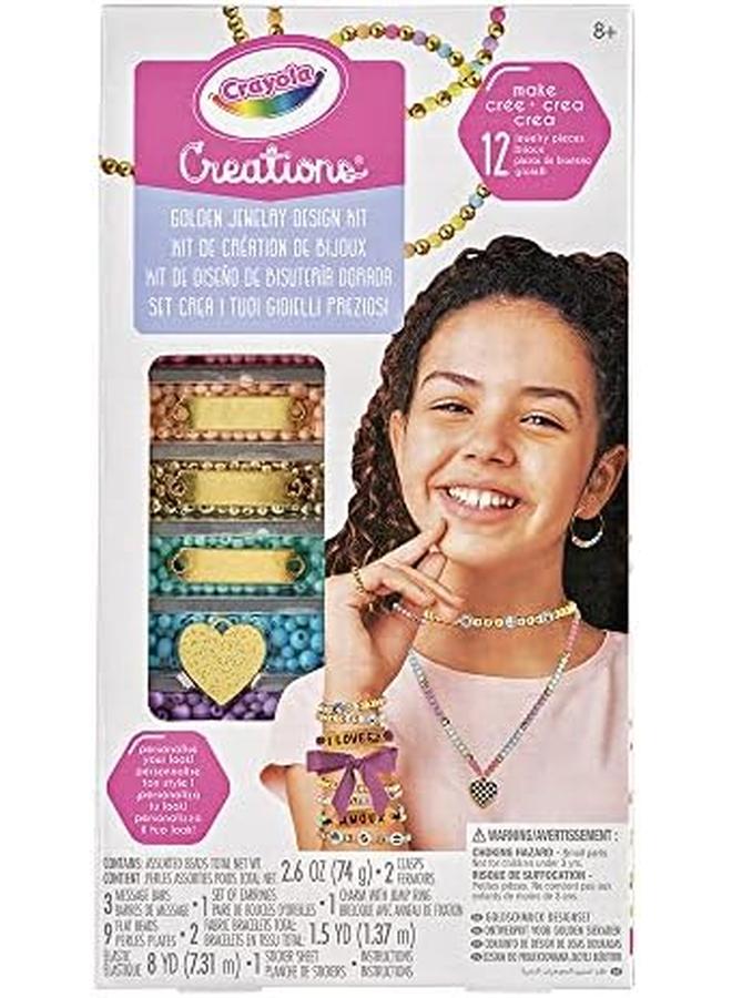 Crayola Creations 04 2921 Set Create Your Valuable Jewelery Yourself Creative Activity And Gift For Girls From 8 Years - Image 2