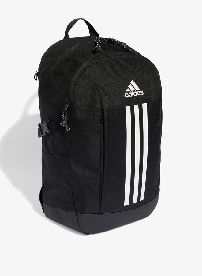 Adidas حقيبة ظهر للأولاد بطباعة شعار مع أحزمة كتف قابلة للتعديل وإغلاق بسحاب - Image 3