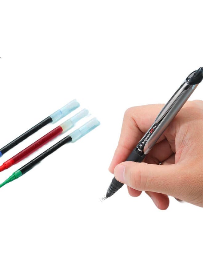 Pilot Bxs-V5Rt Gel Pen Refills, Retractable Water-Based Pen Refills (12-Pack), Black-Blue, 0.5Mm - Image 3