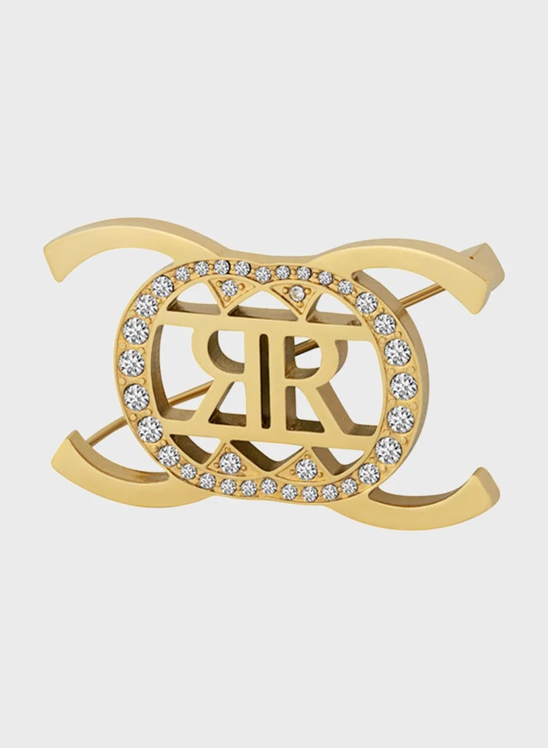 CERRUTI 1881 Swarovski Crystal Brooch
