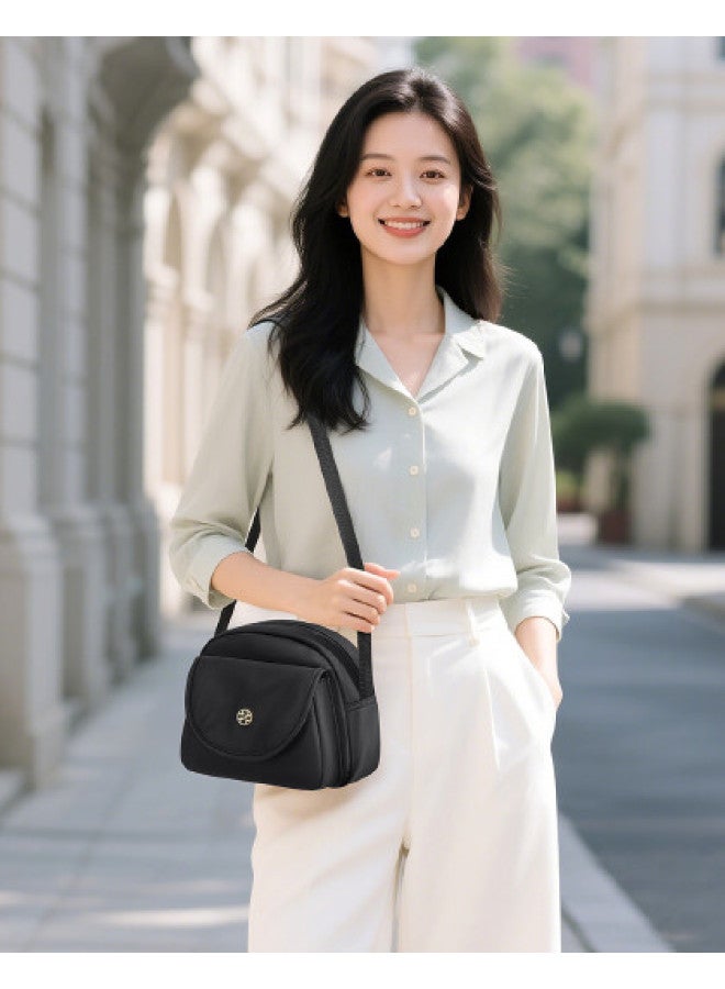 جولف حقيبة كتف عادية ومتعددة الاستخدامات، حقيبة صليب للنساء، حقيبة صغيرة مستديرة، حقيبة هاتف خفيفة للسفر، حقيبة صغيرة أنيقة للنساء، صيفية - Image 1