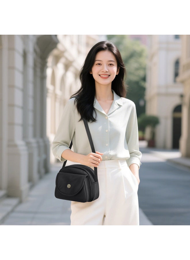 جولف حقيبة كتف عادية ومتعددة الاستخدامات، حقيبة صليب للنساء، حقيبة صغيرة مستديرة، حقيبة هاتف خفيفة للسفر، حقيبة صغيرة أنيقة للنساء، صيفية - Image 2