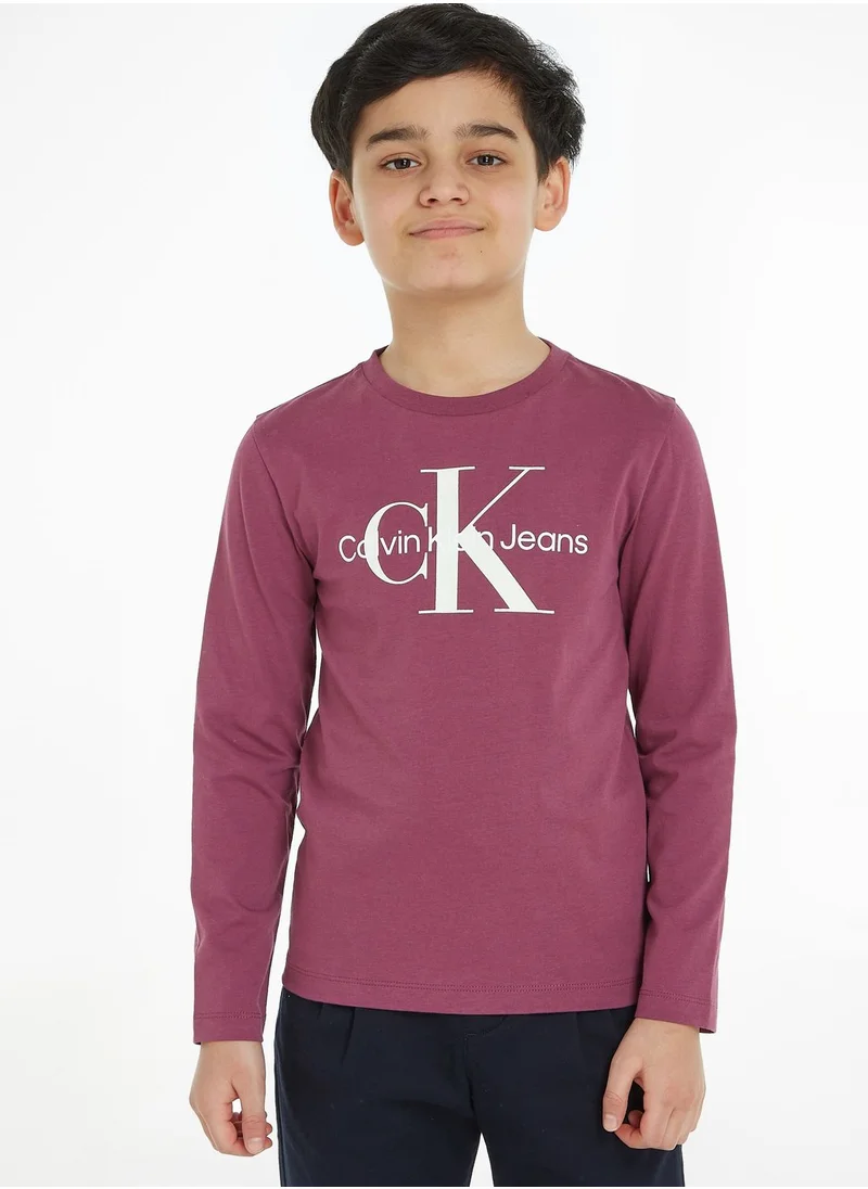 كالفن كلاين جينز Kids Crew Neck T-Shirt