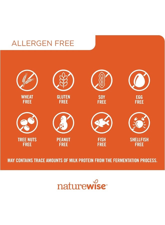 NatureWise Max Probiotics for Men & Women | Delayed Released Capsule 30 Billion CFU with 12 Highly Effective Strains, Shelf Stable [2 Month Supply – 60 Capsules] - Image 5