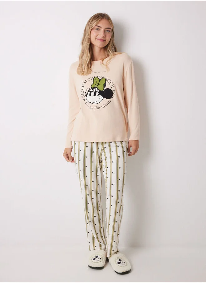 women'secret Minnie long long sleeve pajamas