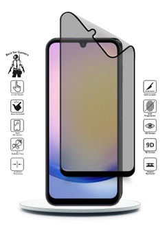 Wtech Samsung Galaxy A25 5G 2023 Nano Ceramic Full Glue Full Cover Matte Flexible Screen Protector (MSCNMN) - Clear/Black  - Image 2