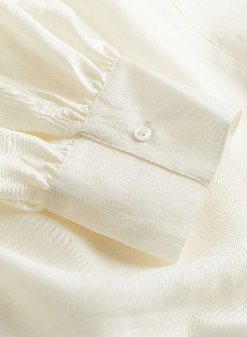 اتش اند ام V-Neck Tiered Top